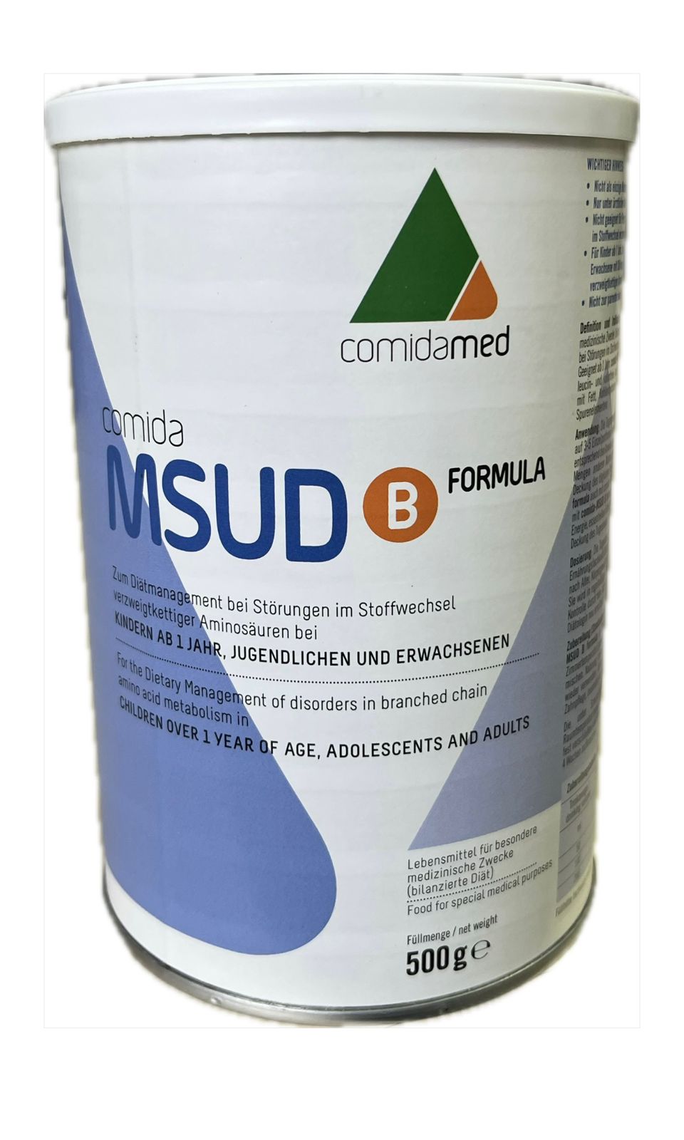 КОМІДА МСУД Б ФОРМУЛА / COMIDA MSUD B FORMULA, 500 г (g) ℮